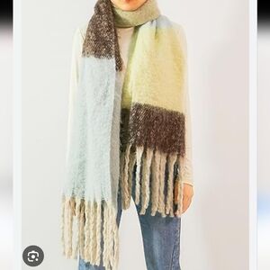 Steve Madden Plaid Blanket Wrap Pick Color